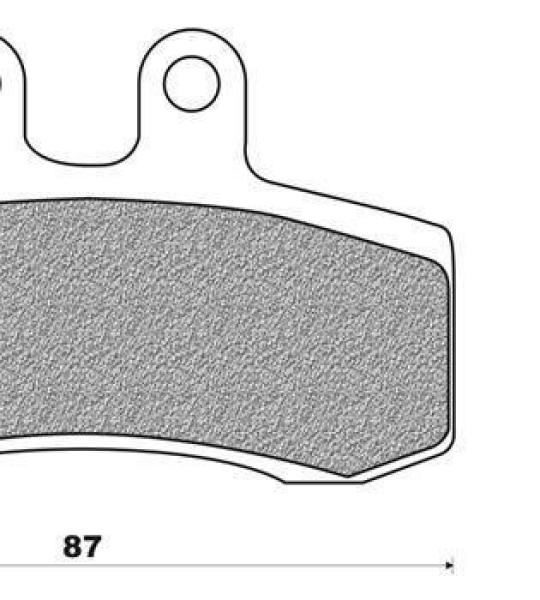 Coppia pasticche anteriori per Aprilia Pegaso 650 '91/95