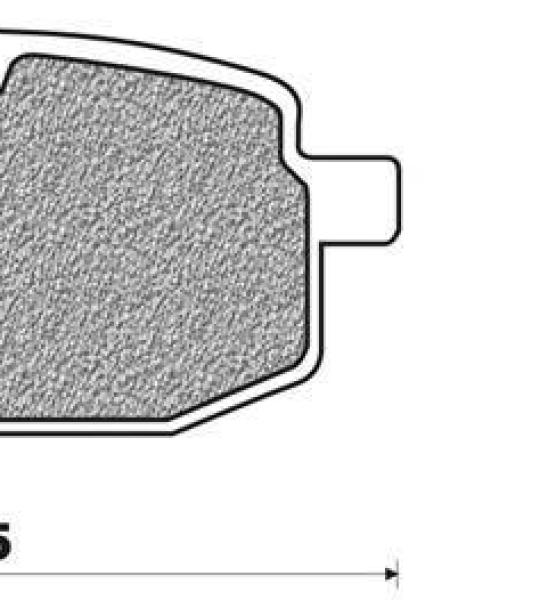 Coppia pasticche anteriore per Kymco CR Z 50 TARGET '91/95, YW 100 Boo