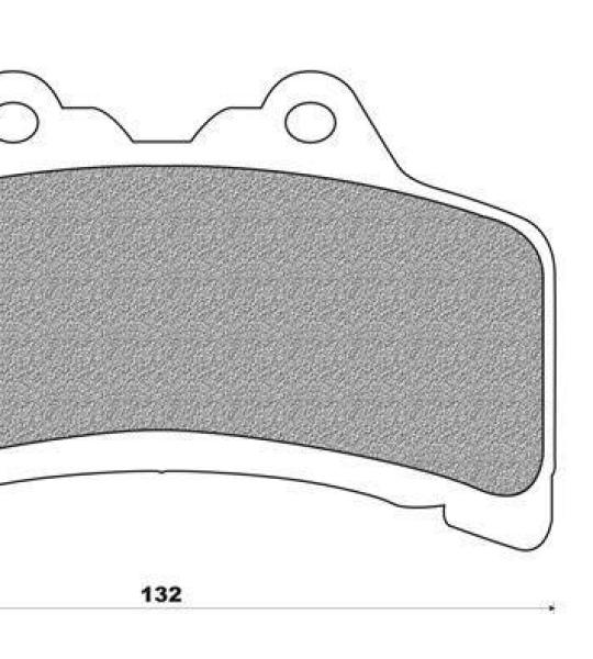 Coppia pasticche anteriore per Yamaha GTS 1000 dal '93