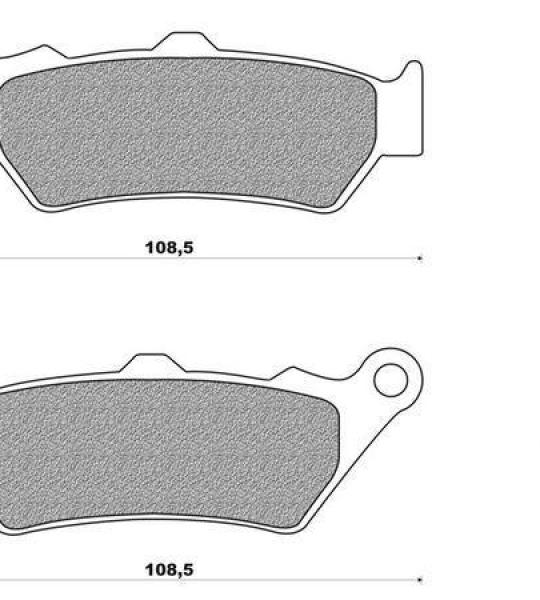 Coppia pasticche anteriore per Aprilia Pegaso 600-650, ETV 1000 Capono