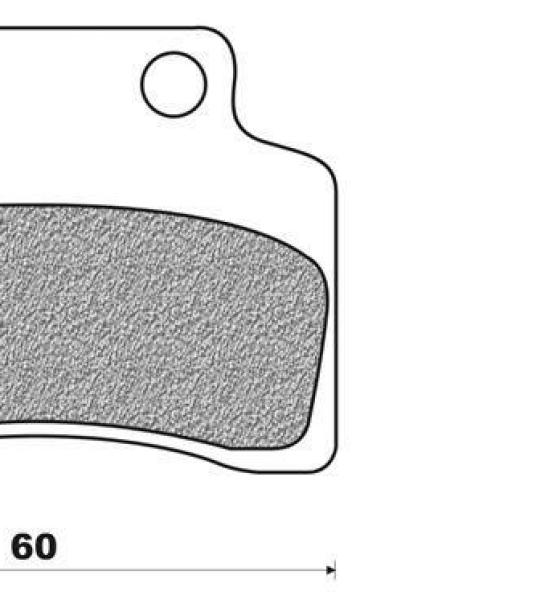 Coppia pasticche anteriori per Peugeot SV 80 Executive, Kymco Calypso 50/125