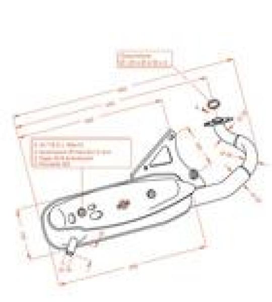 Silenziatore per Aprilia Scarabeo 50 fino al 1997