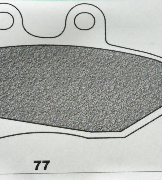 Coppia pasticche anteriori e posteriori per Cagiva Elefant 750,H