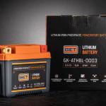 BATTERIA AL LITIO PER MOTO OFF ROAD 2,5 AH - CCA 175 A
