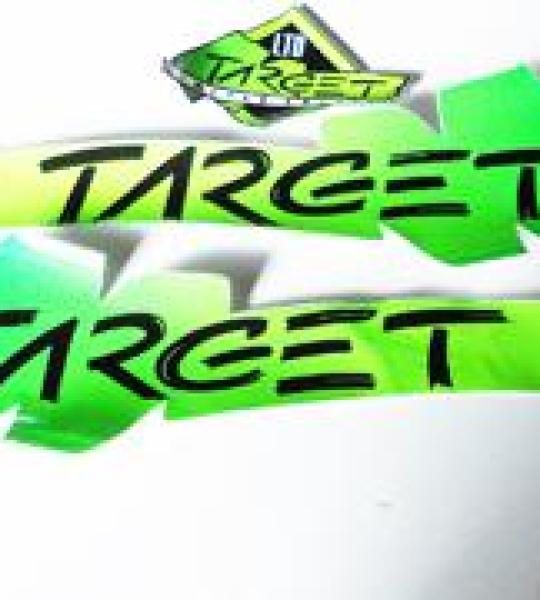 Serie adesivi originali verde/nero per MBk Target 50