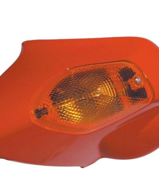 Specchio destro Rosso con Freccia Originale per Ducati 900Paso 906-907IE