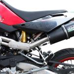 Scarico GPR compatibile con Husqvarna TE 410 E 2005-2006 - Furore Nero