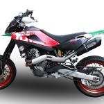 Scarico GPR compatibile con Husqvarna TE 610 E - SM 610 2007-2009 - Furore Nero