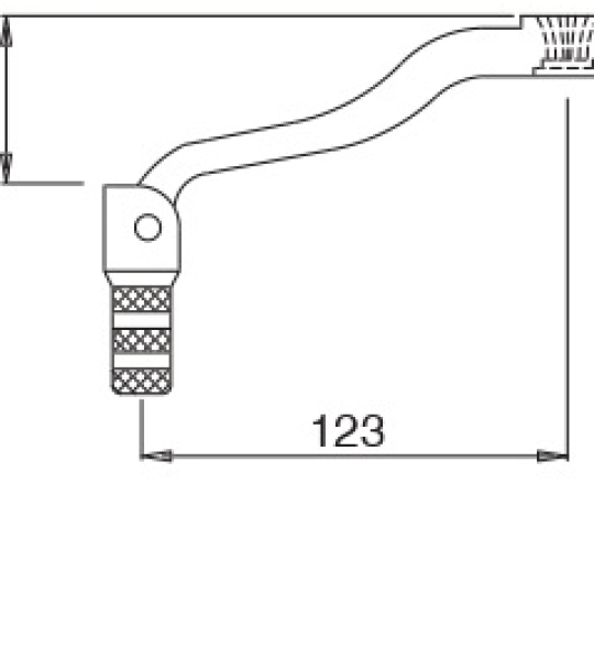 LEVA CAMBIO SNODATA KTM LC4 625/640 – SXC 625 – SMC 600/625/990