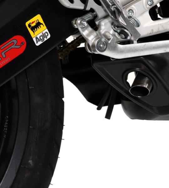 Scarico GPR compatibile con Derbi Gpr 125 2009-2010 - Alluminio Ghost