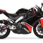 Scarico GPR compatibile con Derbi Gpr 125 2009-2010 - Alluminio Ghost
