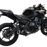 Scarico GPR compatibile con Kawasaki Ninja 650 2021-2022 - M3 Black Titanium