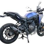 Scarico GPR compatibile con Yamaha Xsr 700 2017-2020 - Furore Nero