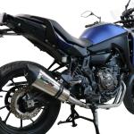 Scarico GPR compatibile con Yamaha Tracer 700 GT 2019-2020 - Gpe Ann. titanium