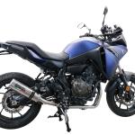 Scarico GPR compatibile con Yamaha Tracer 7 GT 2020-2024 - M3 Inox 