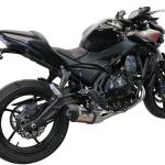 Scarico GPR compatibile con Kawasaki Z 650 2017-2020 - GP Evo4 Titanium