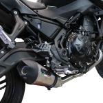 Scarico GPR compatibile con Kawasaki Ninja 650 2021-2022 - GP Evo4 Titanium