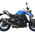 Scarico GPR compatibile con Suzuki Gsx-S 1000 GT 2021-2025 - GP Evo4 Titanium