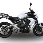Scarico GPR compatibile con Kawasaki Er 6 N - F 2012-2016 - Gpe Ann. titanium