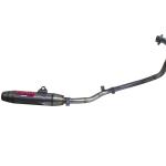 Scarico GPR compatibile con Yamaha FZ 16 Byson 160  2010-2010 -  Deeptone Inox -  Scarico completo omologato - fornito con db killer estraibile e collettore