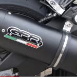 Scarico GPR compatibile con Yamaha Fz 8 2010-2016 - Furore Nero