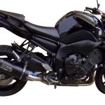 Scarico GPR compatibile con Yamaha Fz 8 2010-2016 - Furore Nero