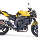 Scarico GPR compatibile con Yamaha Fz.1 - Fazer 1000  2006-2014 -  Gpe Ann. titanium -  Terminale di scarico omologato -  fornito con db killer estraibile -  catalizzatore e raccordo specifico