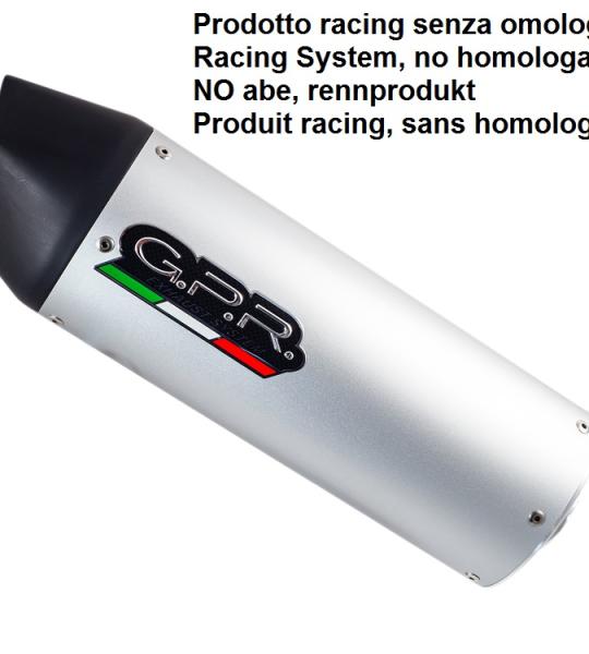 Scarico GPR compatibile con Tuning TUNING 1980-2021 - Furore alluminio