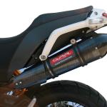 Scarico GPR compatibile con Moto Morini Gran passo 1200 2008-2011 - Gpe Ann. Poppy