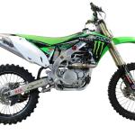 Scarico GPR compatibile con Kawasaki Kx 450 F 2012-2015 - Pentacross Inox