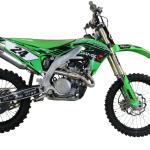 Scarico GPR compatibile con Kawasaki Kx 450 X 2021-2023 - Pentacross Inox