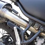 Scarico GPR compatibile con Yamaha Tricker 250 2005-2008 -  Gpe Ann. Poppy -  Scarico omologato -  silenziatore con db killer estraibile e raccordo specifico