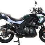 Scarico GPR compatibile con Kawasaki Versys 1000 I.E. 2019-2020 - Satinox 