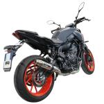 Scarico GPR compatibile con Yamaha Mt-07 2021-2024 - Deeptone Inox