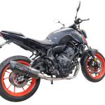 Scarico GPR compatibile con Yamaha Mt-07 2021-2024 - Furore Evo4 Poppy