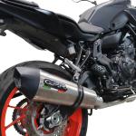 Scarico GPR compatibile con Yamaha Mt-07 2021-2024 - GP Evo4 Titanium