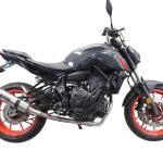 Scarico GPR compatibile con Yamaha Mt-07 2021-2024 - M3 Inox 