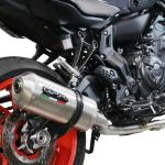 Scarico GPR compatibile con Yamaha Mt-07 2021-2024 - Satinox 