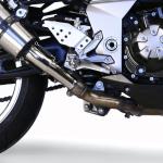 Scarico GPR compatibile con Kawasaki Z 1000 2007-2009 - M3 Inox 