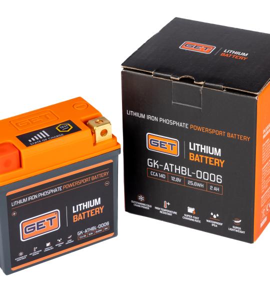 BATTERIA AL LITIO PER MOTO OFF ROAD 2 AH - CCA 140 A