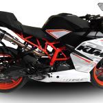 Scarico GPR compatibile con Ktm Rc 390 2015-2016 - Deeptone Inox