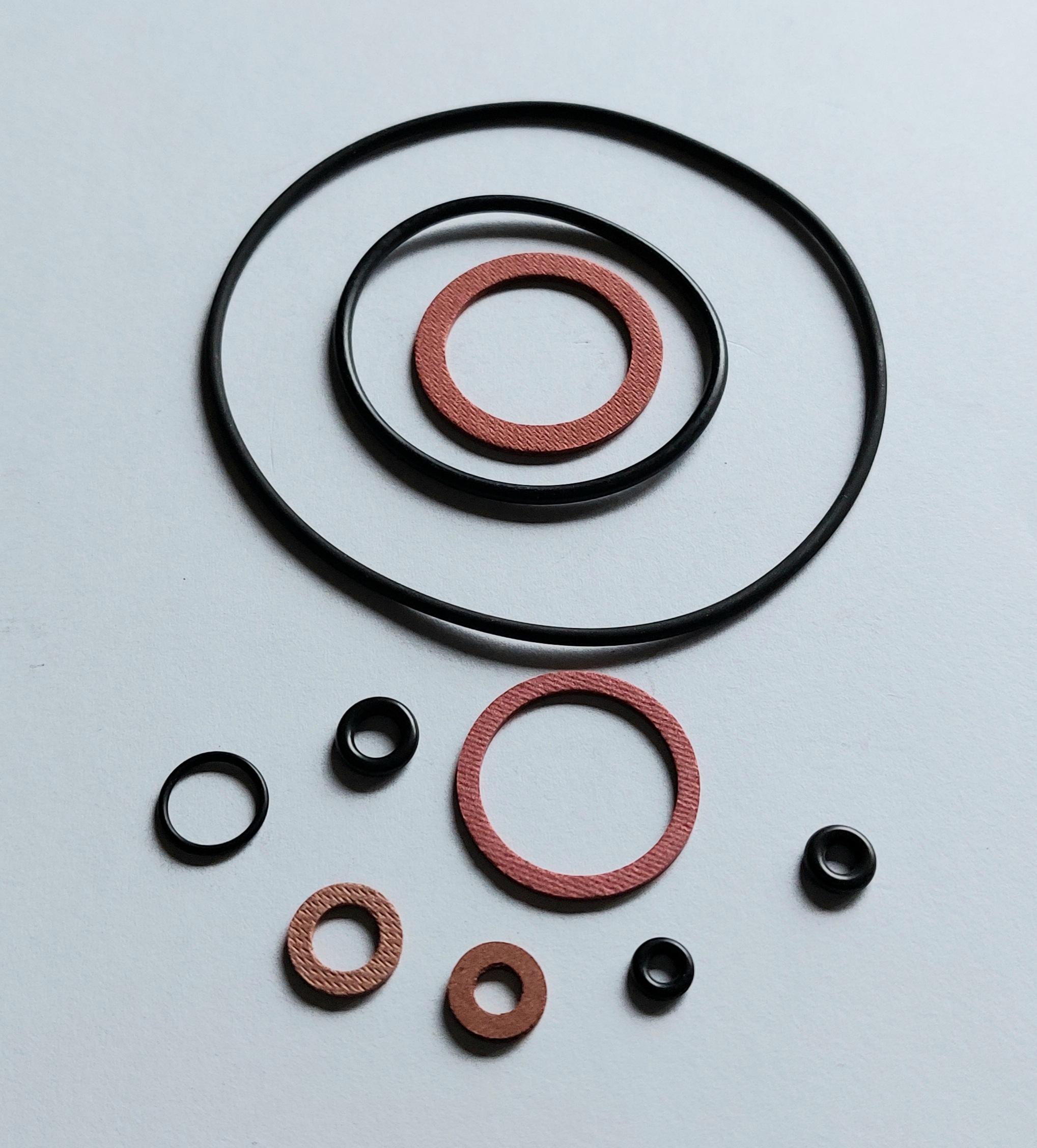 Serie Guarnizioni Carburatore Dell'Orto PHBH 22--24-26-28-29-30 per varie Marche di Moto.