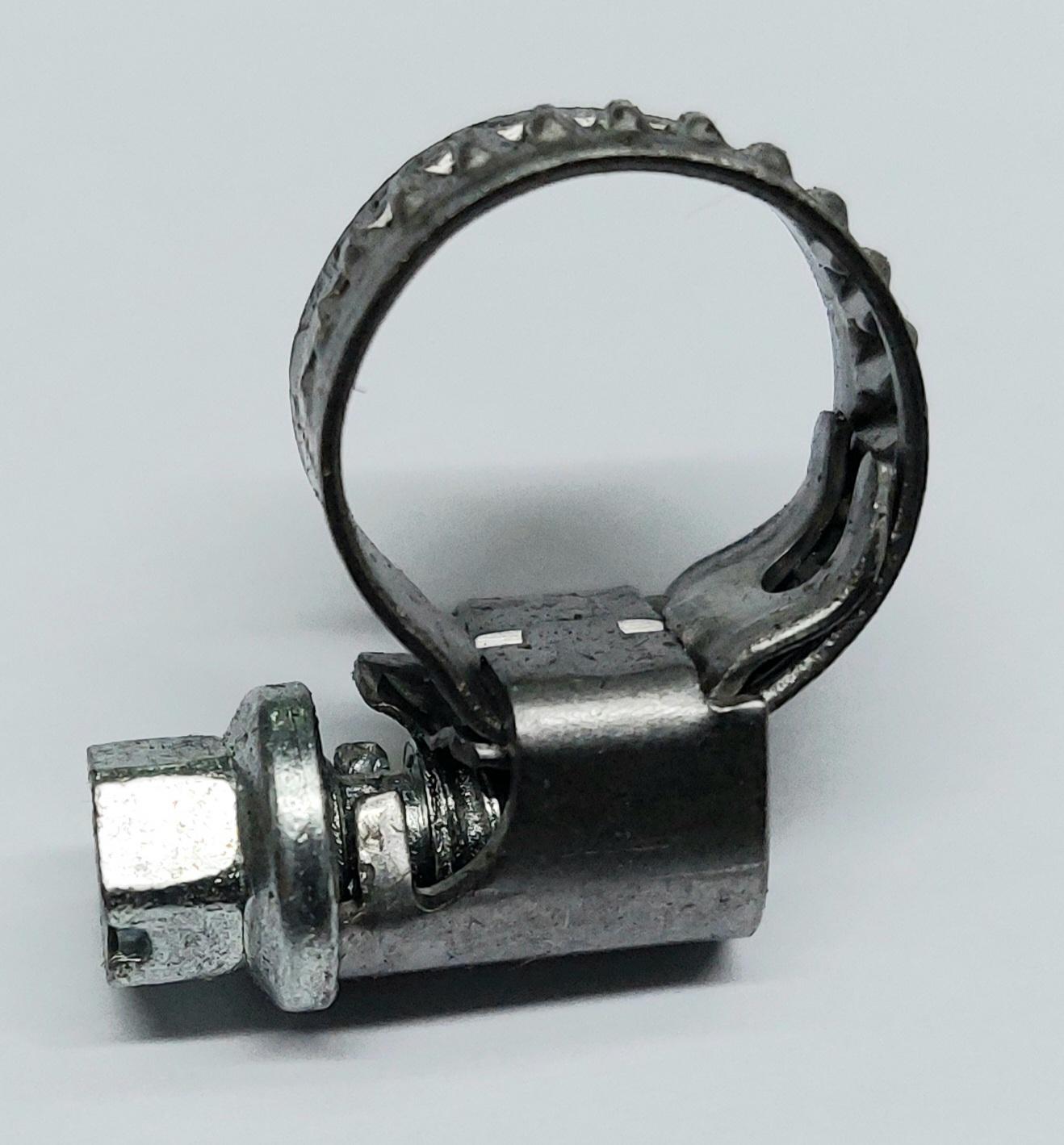 Fascetta Inox 8X12 Stringitubo Benzina-Olio per Moto Vari Marche e Modelli