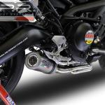 Scarico GPR compatibile con Yamaha Mt-09 Tracer 900 2015-2016 - M3 Inox 
