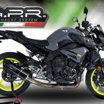Scarico GPR compatibile con Yamaha Mt-10 2016-2024 - Furore Evo4 Nero