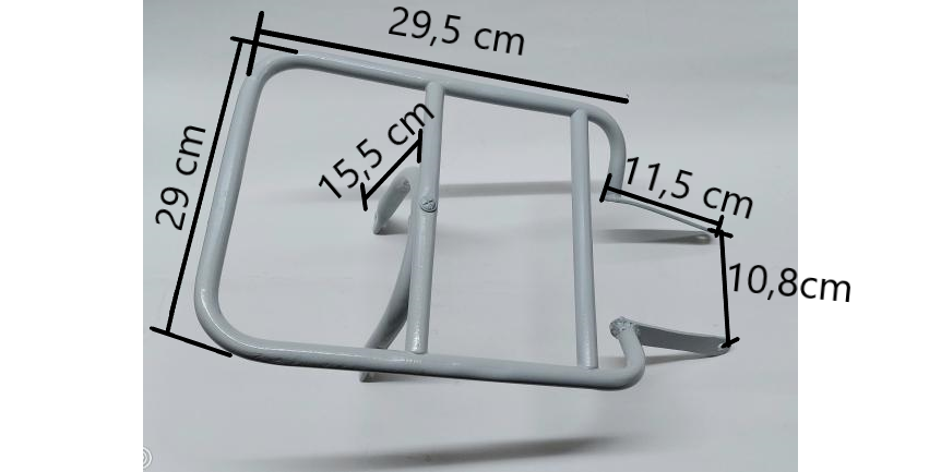 Portapacchi Grezzo Per Varie Moto Storiche 125 -150-250