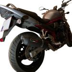 Scarico GPR compatibile con Suzuki Gsf 1200 Bandit - S 1997-2004 - Furore Nero