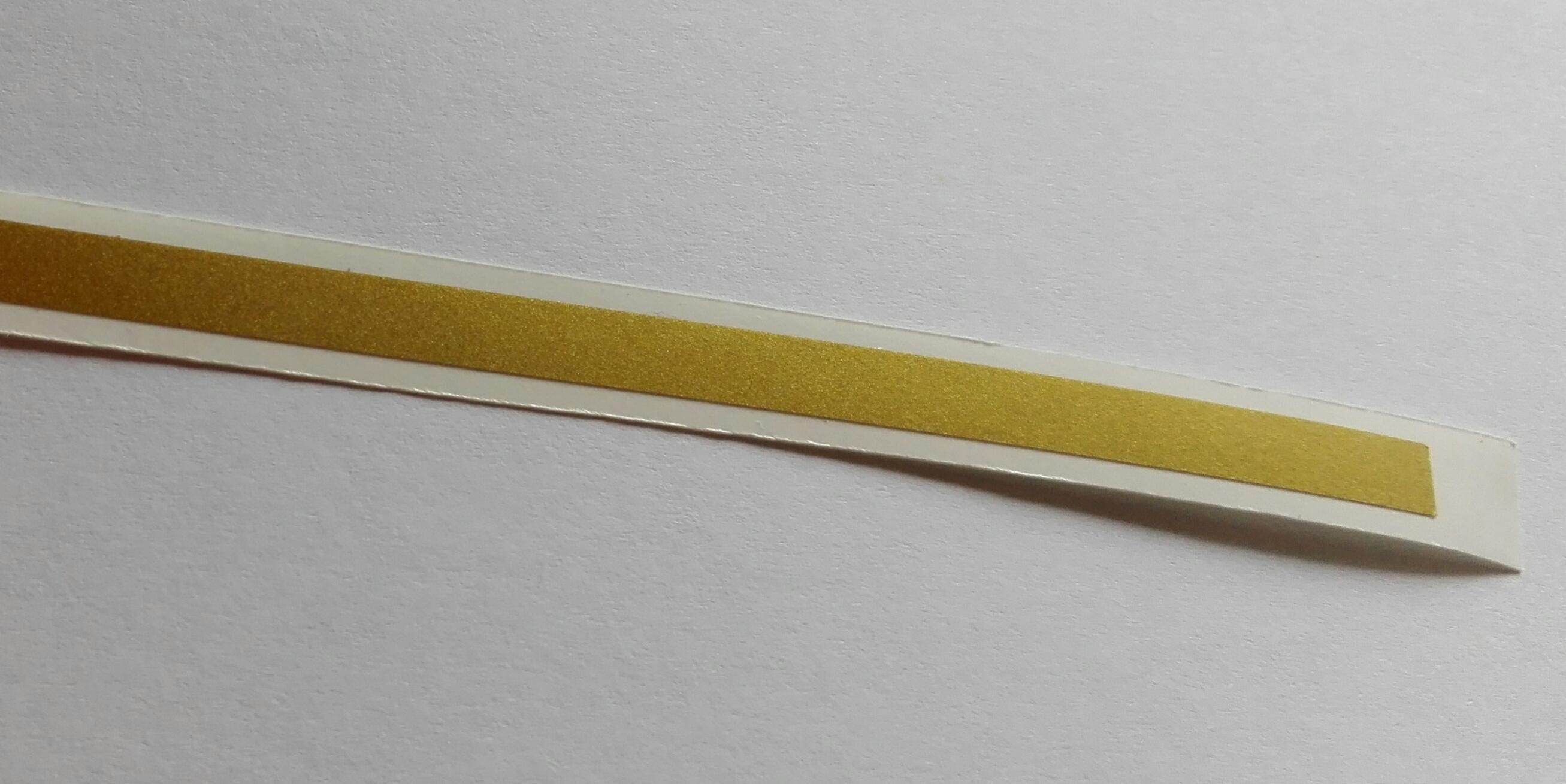 Adesivo Perfilo Oro Cm 100X5mm Varie Applicazioni