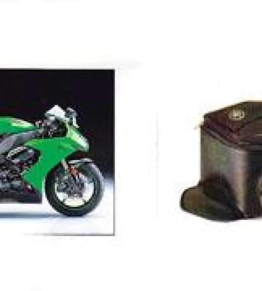 Borsa da sella antiacqua per Kawasaki ZX 10R 2008