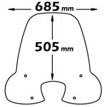 Parabrezza Classic Per Kymco Like 50 - 125 - 200